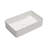 Mocoloo 24"L x 14"W Black Ceramic Bathroom Vessel Sink Rectangular Porcelain Bathroom Basin(No Base)-125359457