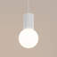 Bernis 1 - Light Brushed Nickel Pendant-181324299