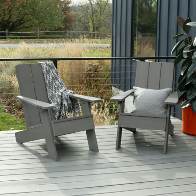 Chaise Adirondack en plastique Byrnes