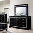 Commode 9 tiroirs avec miroir Aghanliss