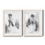 «Soft Silhouette I», ensemble de 2 reproductions d'art-956800005-956800001-1031789614