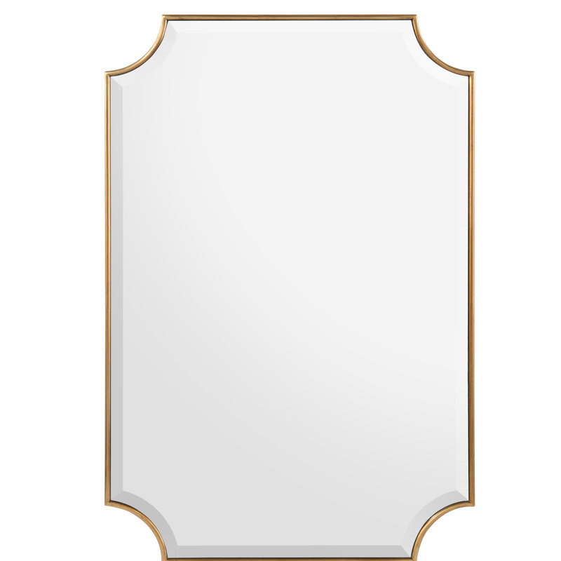 Priora Metal Scalloped Wall Mirror