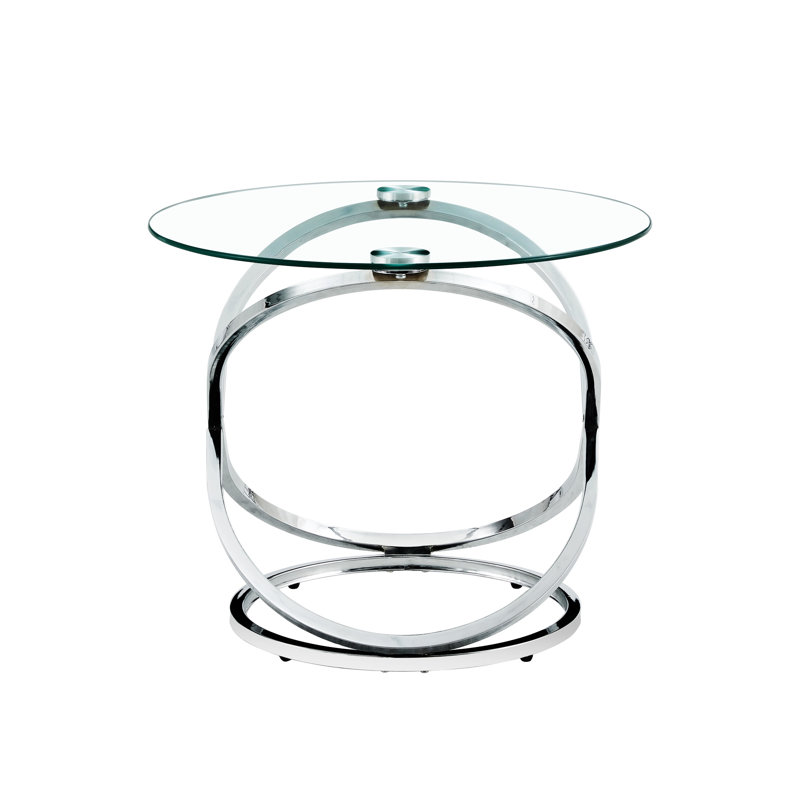Table basse moderne, Argent