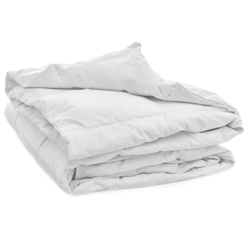 Édredon en duvet synthétique polyester toutes saisons, Édredon en duvet de taille simple