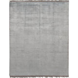 Simplicity Chic Solid Area Rug in Gray/Silver