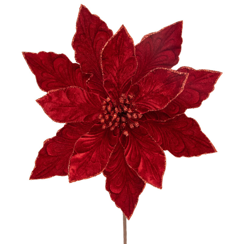 20'' Fabric Plants & Flowers Pick