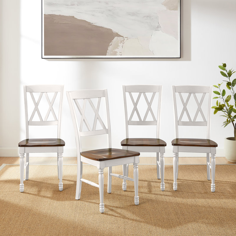 Chaise d'appoint Dunblane, Blanc vieilli
