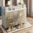 41.3" 4-Tier Industrial Console Table