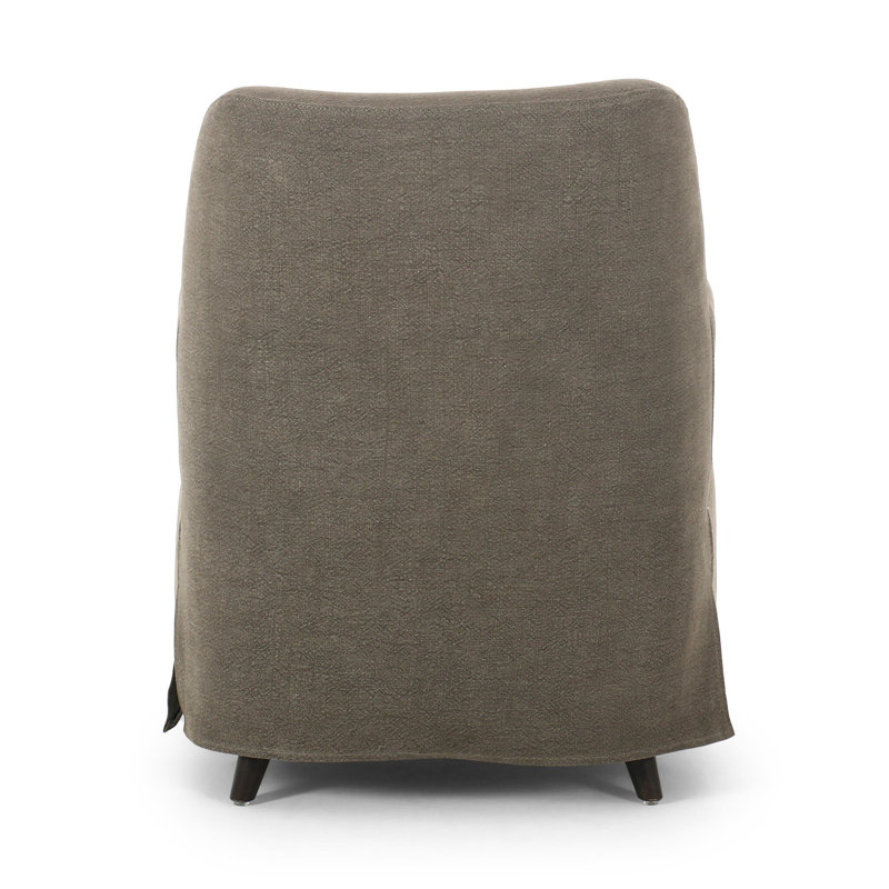 Brently Chair, Green Linen