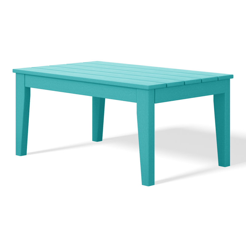 Table basse Laguna, Sarcelle
