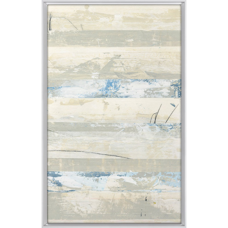 Trakt 4 par Kyle Goderwis - peinture sur toile à cadre flottant, H 52 po x l 33 po