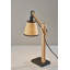 Lampe de bureau en bois massif Mansour-1909614333