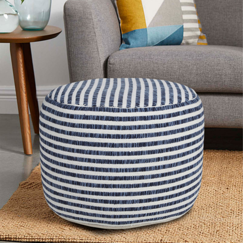 Repose-pieds bleu 18% 18 po 18 po