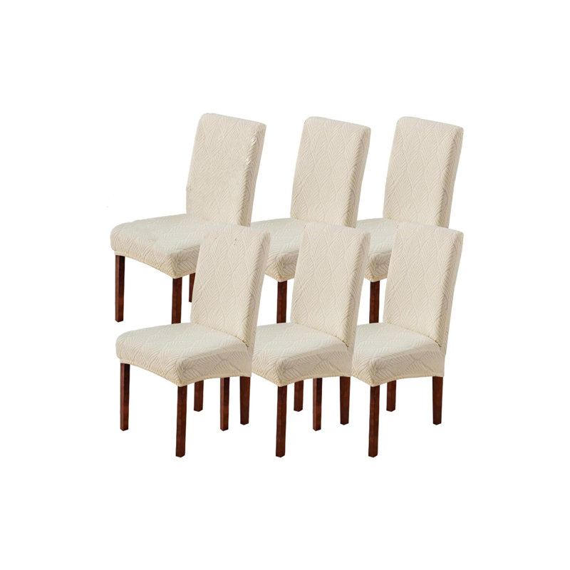 T-Cushion Dining Chair Slipcover, Beige