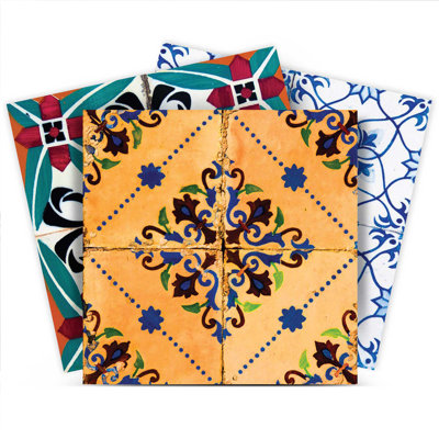 7'' W x 7'' L Vinyl Peel and Stick Mosaic Tile