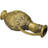 Early 20Th Century Handcrafted Moroccan Berber-Patterned Brass Vase