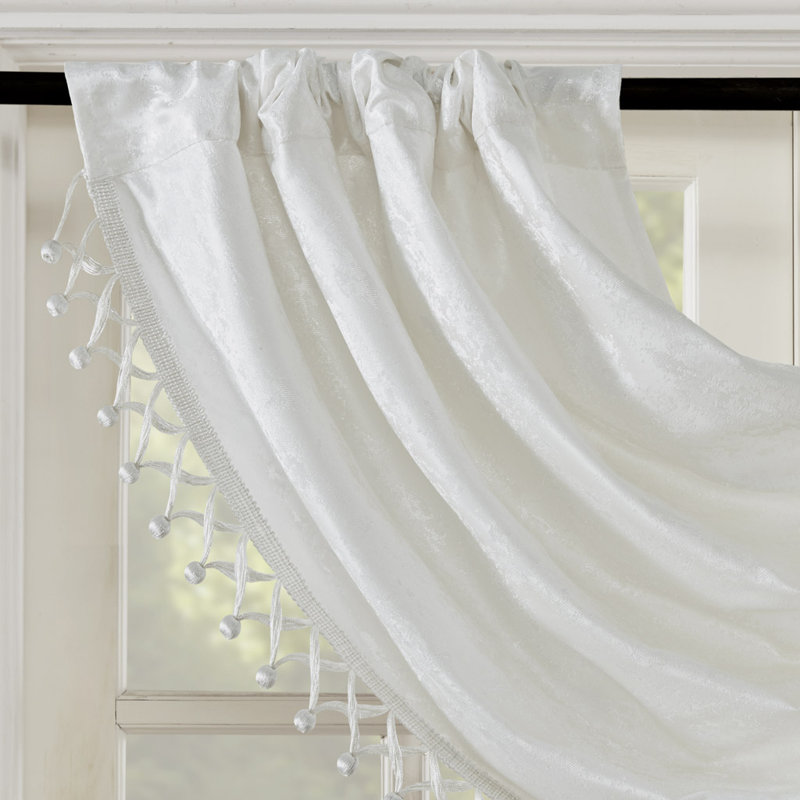 Cantonnière Gracie Mills Soraya, Blanc