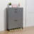 Shoe Storage Cabinet with Flip Drawers for Entryway