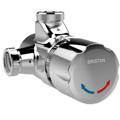 Single Exposed Thermostatic Shower Valve