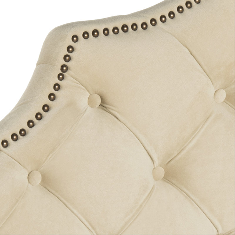 Danile Upholstered Headboard, Buckwheat, Queen