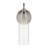 13" 1-Light Wall Sconce with Clear Glass-108202015