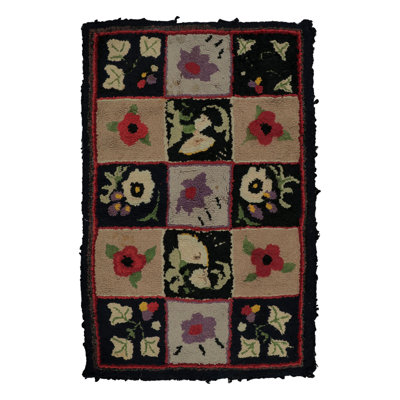 One-of-a-Kind 2'8x4' Hand Knotted Area Rug