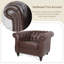Fairport 39" W Tufted Chesterfield Chair-580779896