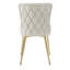 Velvet Upholstered Metal Armchair-467645635-467645632-467645637