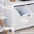 White Tilt-Out Bathroom Cabinet From - Laundry Sorter Ample Storage For Towels & Accessories , To Water Spills Toppling 30"X15.92"X27.5 Cabinet, Tilt Out Hamper Plentiful Waterproof 30" W X 15.92" D