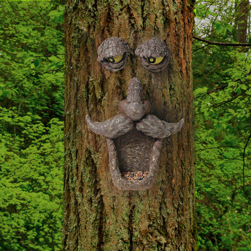 Mangeoire d'oiseaux décorative Dwaine