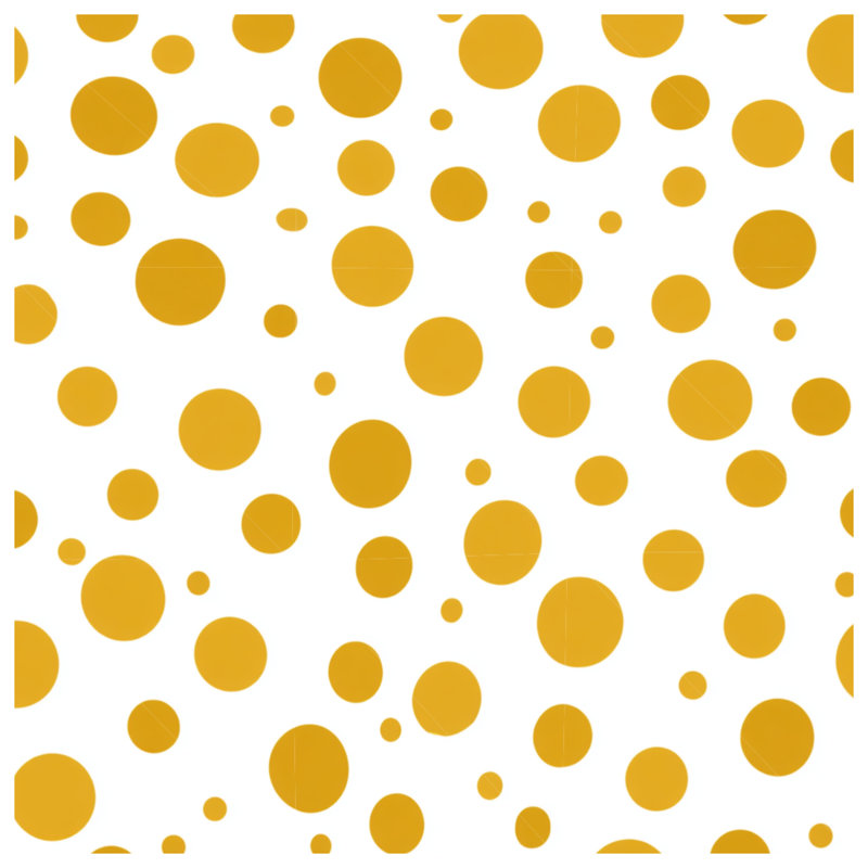 Coussin décoratif à pois, 26 po x 26 po