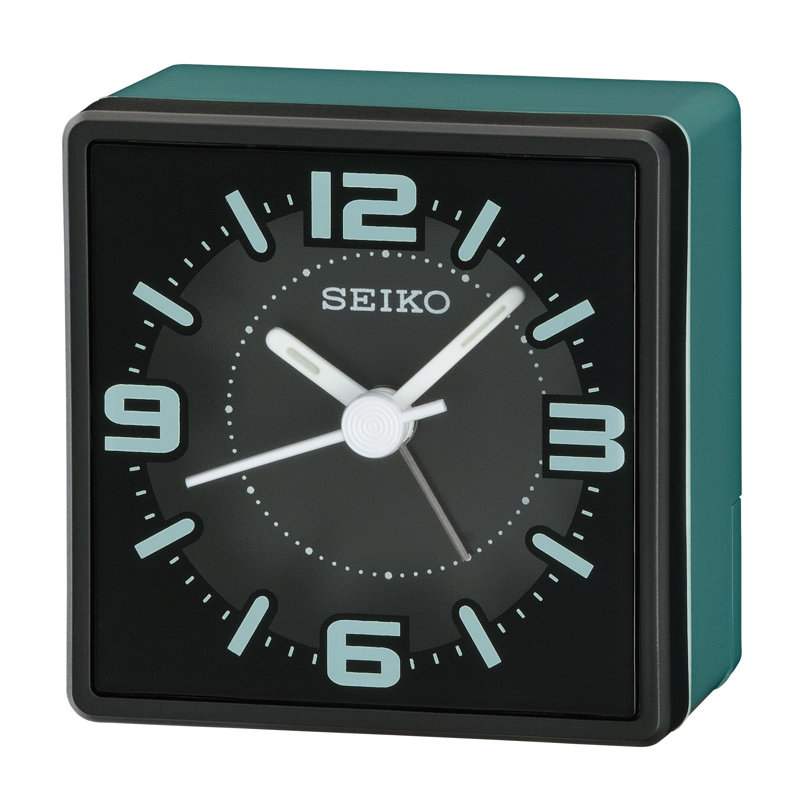 QHE091ZLH Alarm Clock, Green, Green