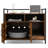 Edgware Large Litter Box Enclosure Cat Wooden Storage Cabinet With 2 Doors-1993372133