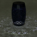 Lumi Solar-Lighted Iron Side Table