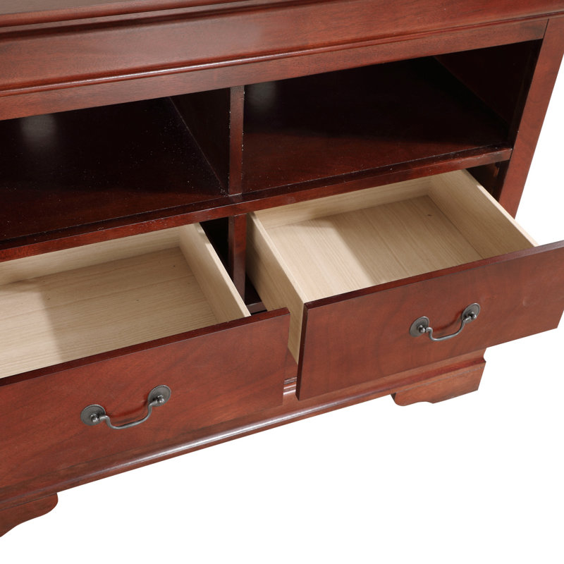 Commode média Louis Phillipe G3100-TV, Cerisier