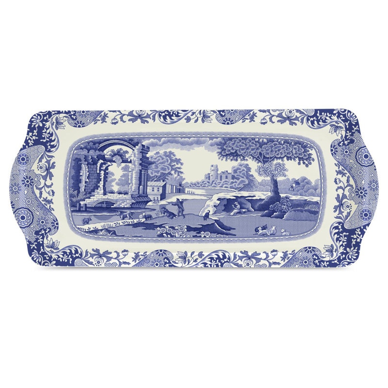Classic Blue Italian - Sandwich Tray
