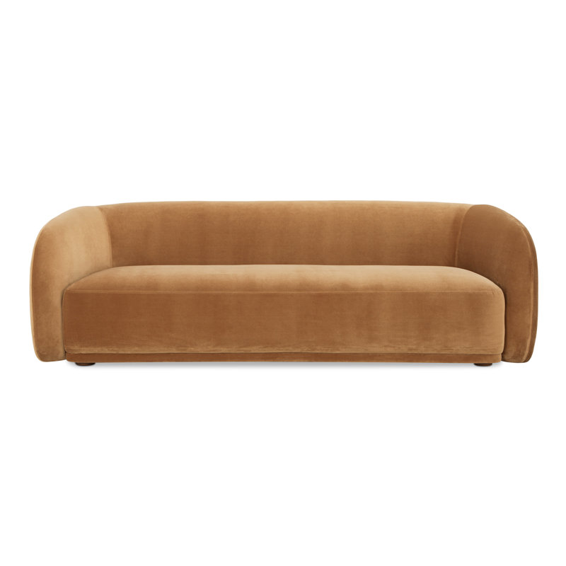 Faye Sofa, Camel Faux Mohair