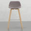 Tabouret à hauteur de comptoir / de bar Bentwood (ensemble de 2)-1668989578