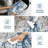 Washable Rug Non Slip Modern Abstract Hallway Runner Rug Rubber Backing Low Pile Contemporary Carpet Kitchen Laundry Entryway Grey-1577401600