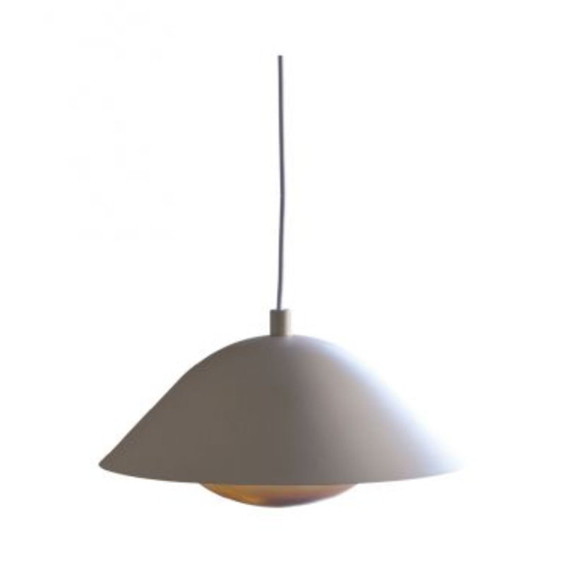 1 - Light Cone Pendant, Beige