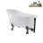 53.1'' x 25.6'' Soaking Acrylic Bathtub-72770153-76275072