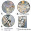 Argent et or, montre Luxuy I sur toile-97059508-134186835