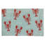 Tapis d'intérieur imprimé homard