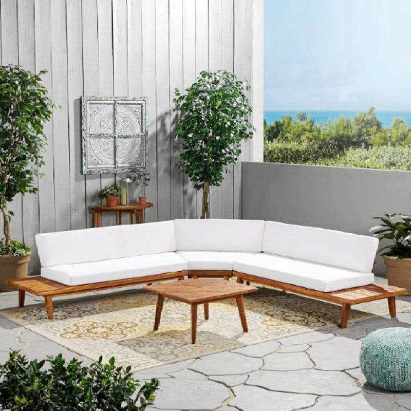 Ensemble de canapé en forme de V 4 pièces Hillcrest - Sbwhi