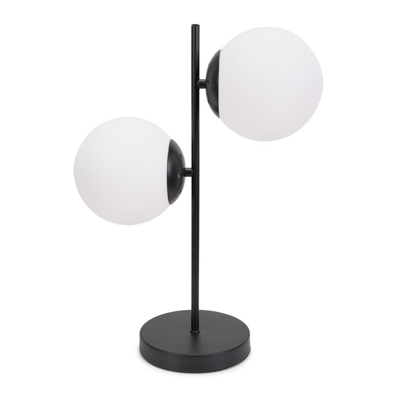 Airina Metal Table Lamp, Yes, Black