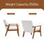 Fauteuil Dilnoza de 25,39 po de largeur-738886990
