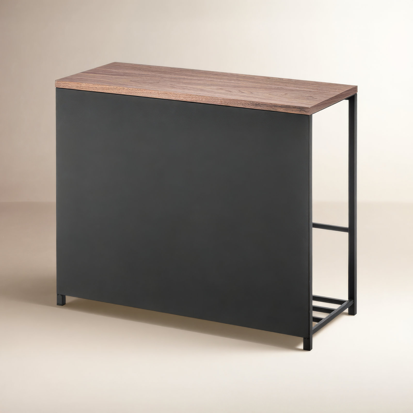 24" Entryway Bench, Black