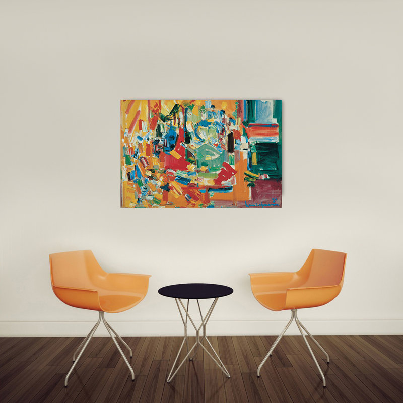 Hans Hoffman - No Frame Print on Wood
