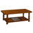 Brassfield Coffee Table with Magazine Rack
