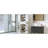 White Bathroom Cabinet - , Adjustable Shelf, Ample Storage, Tipping With Shelf White, Tipping, Storage